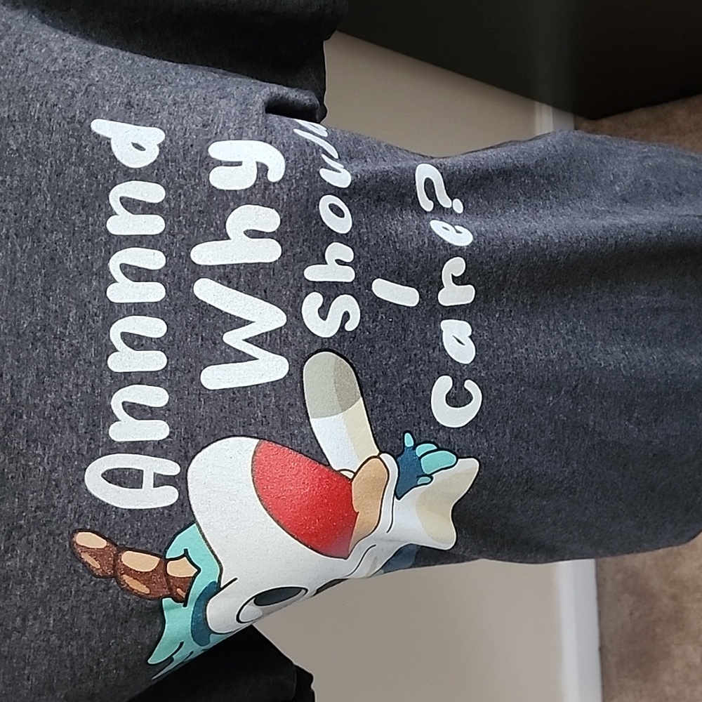NWT Unicorn And Why Should I Care Top - Picture 2 of 2